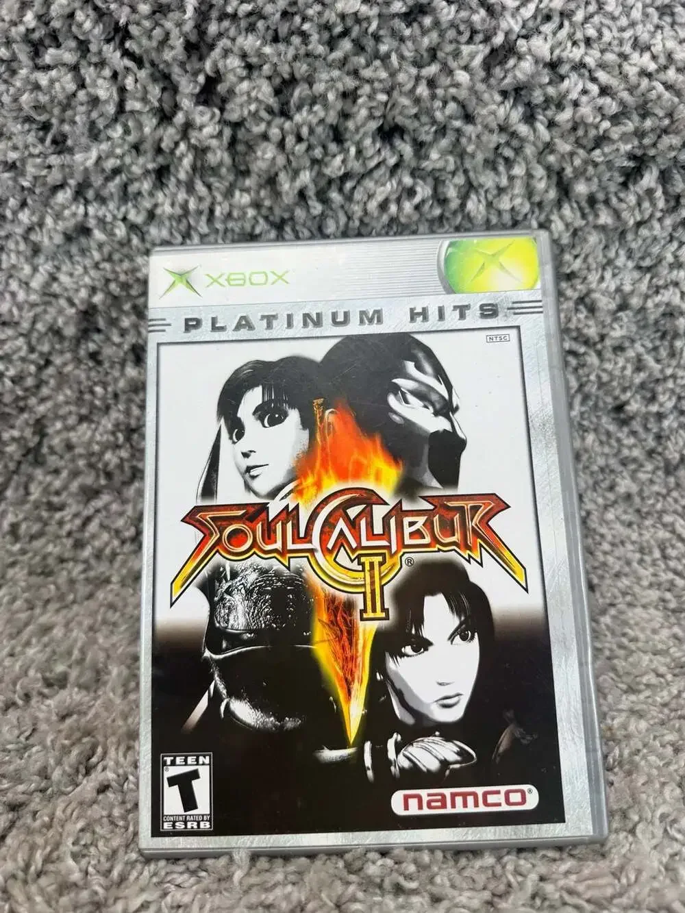 SoulCalibur II (Microsoft Xbox, 2003) Platinum Hits Edition